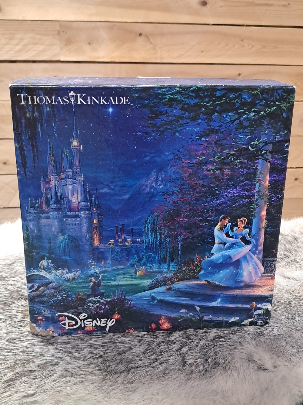 Thomas Kinkade Cinderella Castle Evening Palette - Blue and Purple